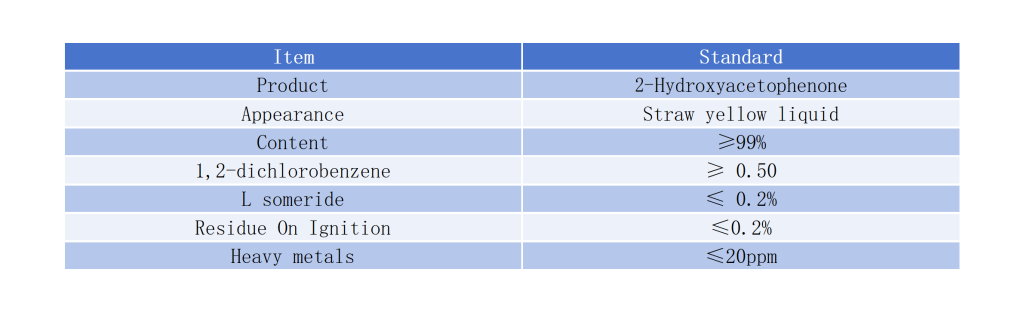 2-Hydroxyacetophenone Technical Specification